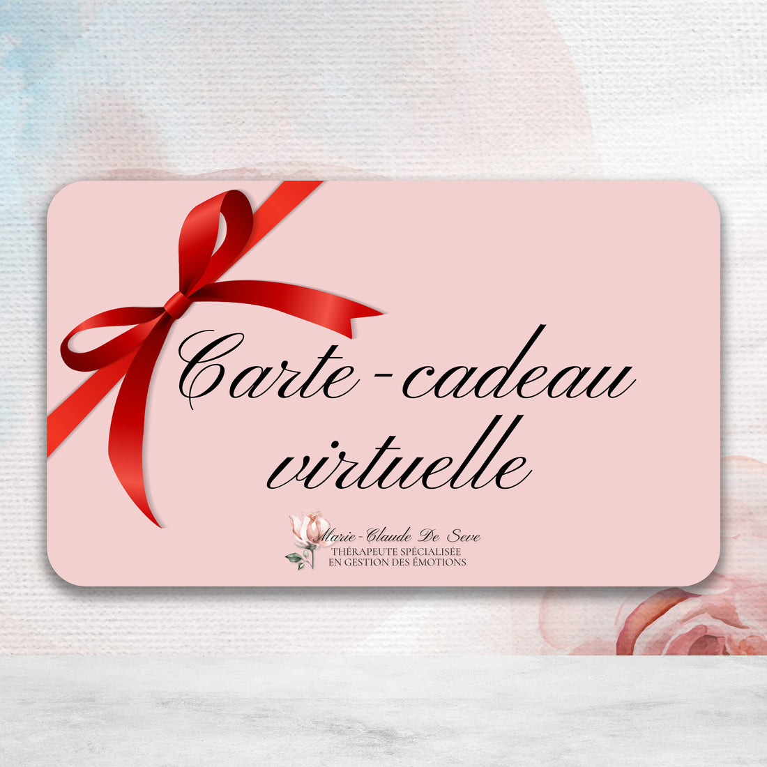Carte-cadeau Rose et Épines Coaching